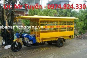Cấu tạo và ứng dụng của xe điện ba bánh trong thực tế hiện nay